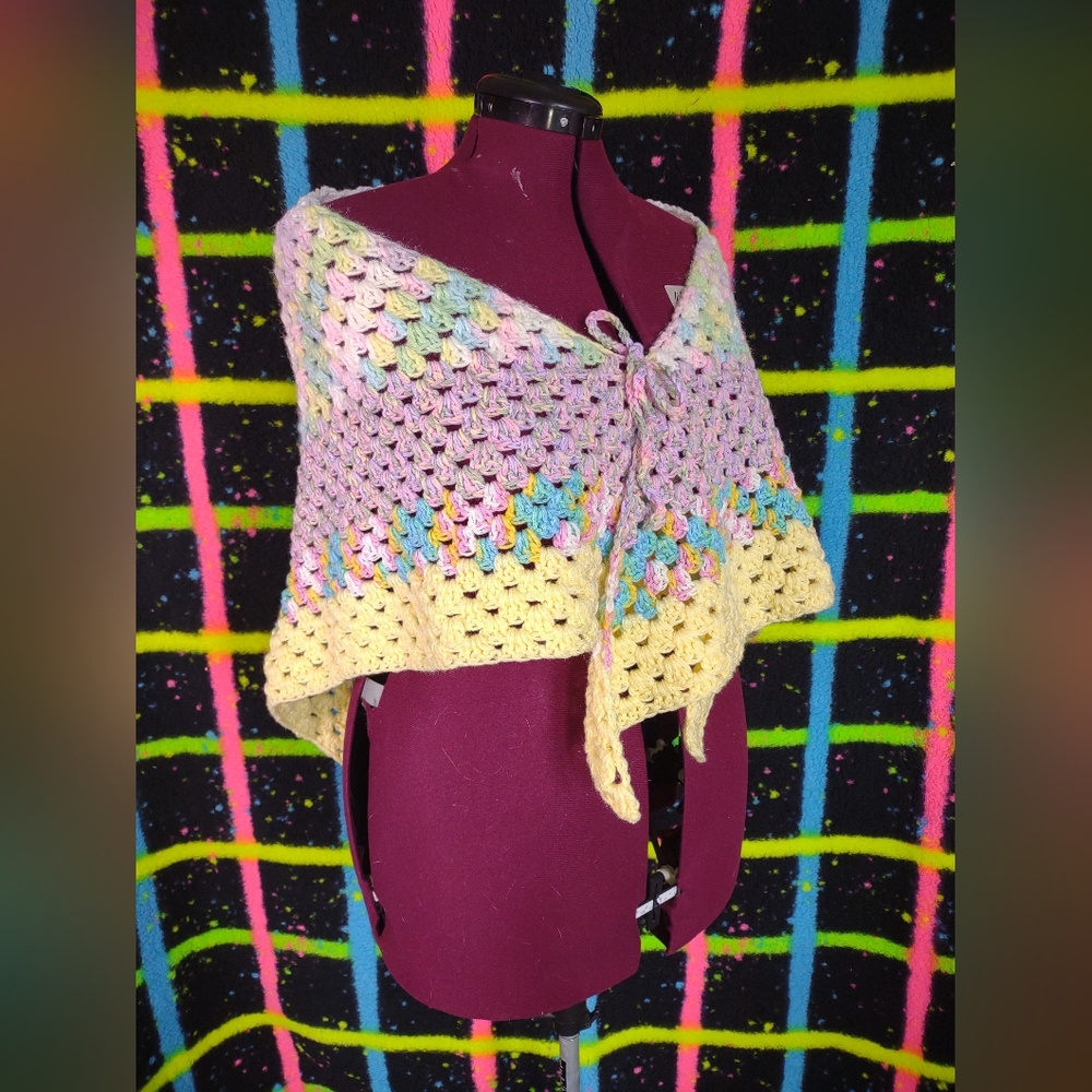 Pastel Easter Shawl